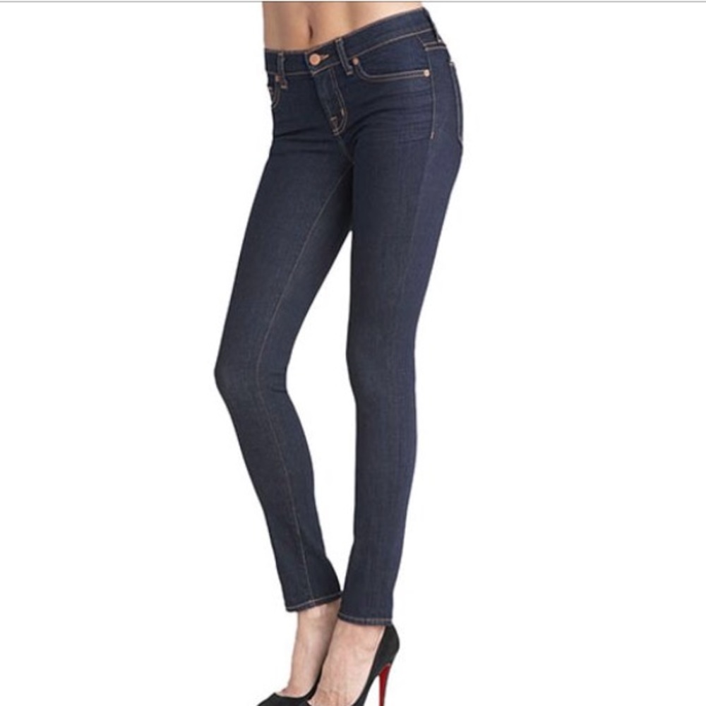J Brand 910C012, low rise, skinny jean in ink